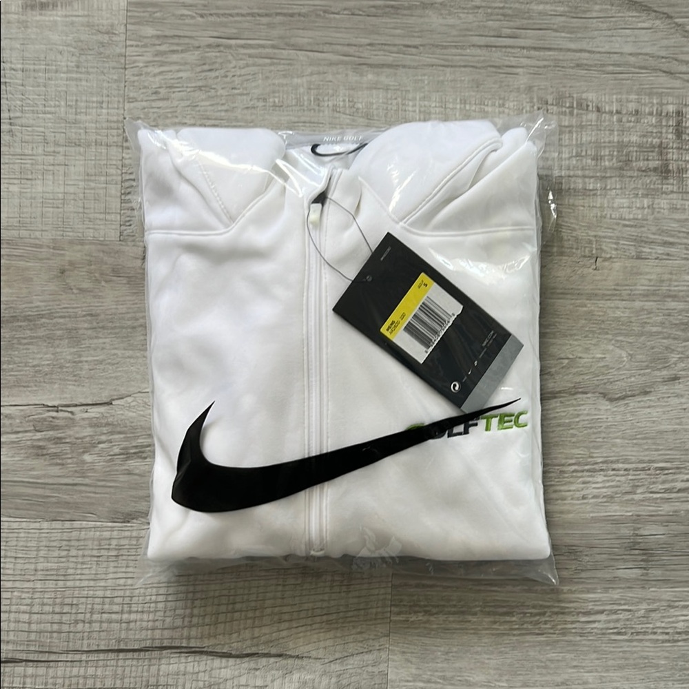 NWT Men’s Nike White Golf Quarter Zip Jacket